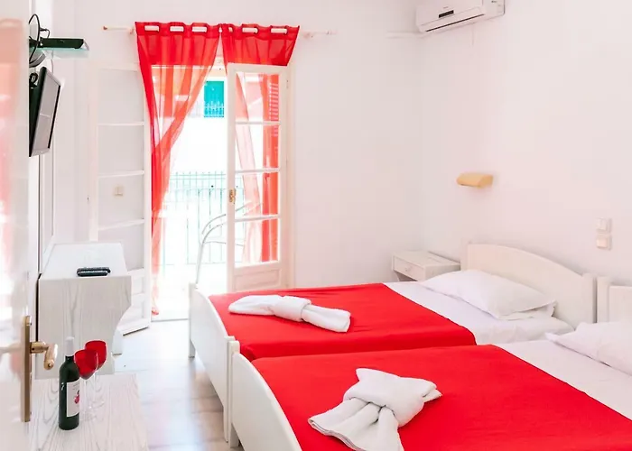 Blumarin Lägenhetshotell Agios Gordios (Corfu)